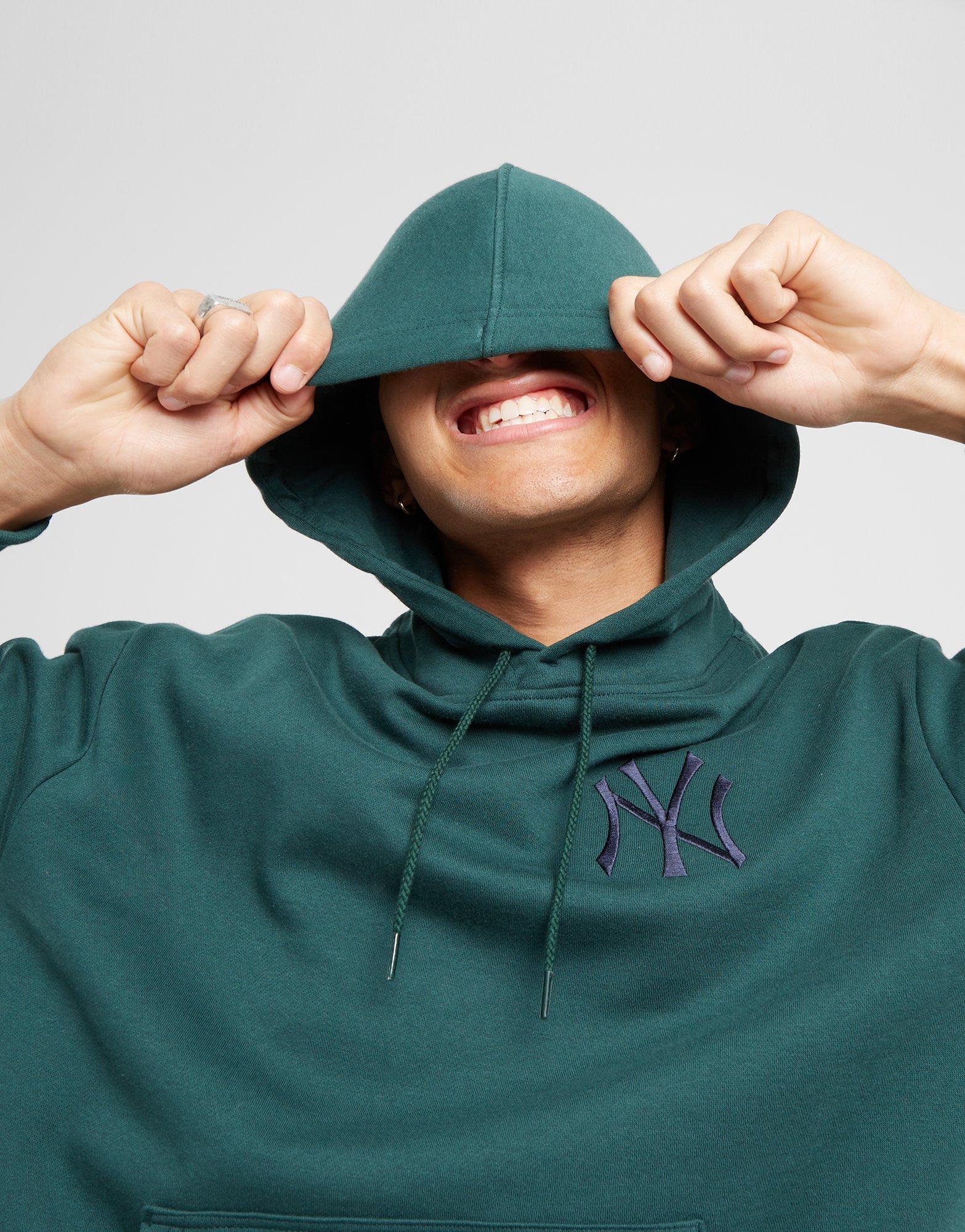 Мъжка блуза NEW ERA СУИТЧЪР С КАЧУЛКА LE OS NYY 60424346 Зелен