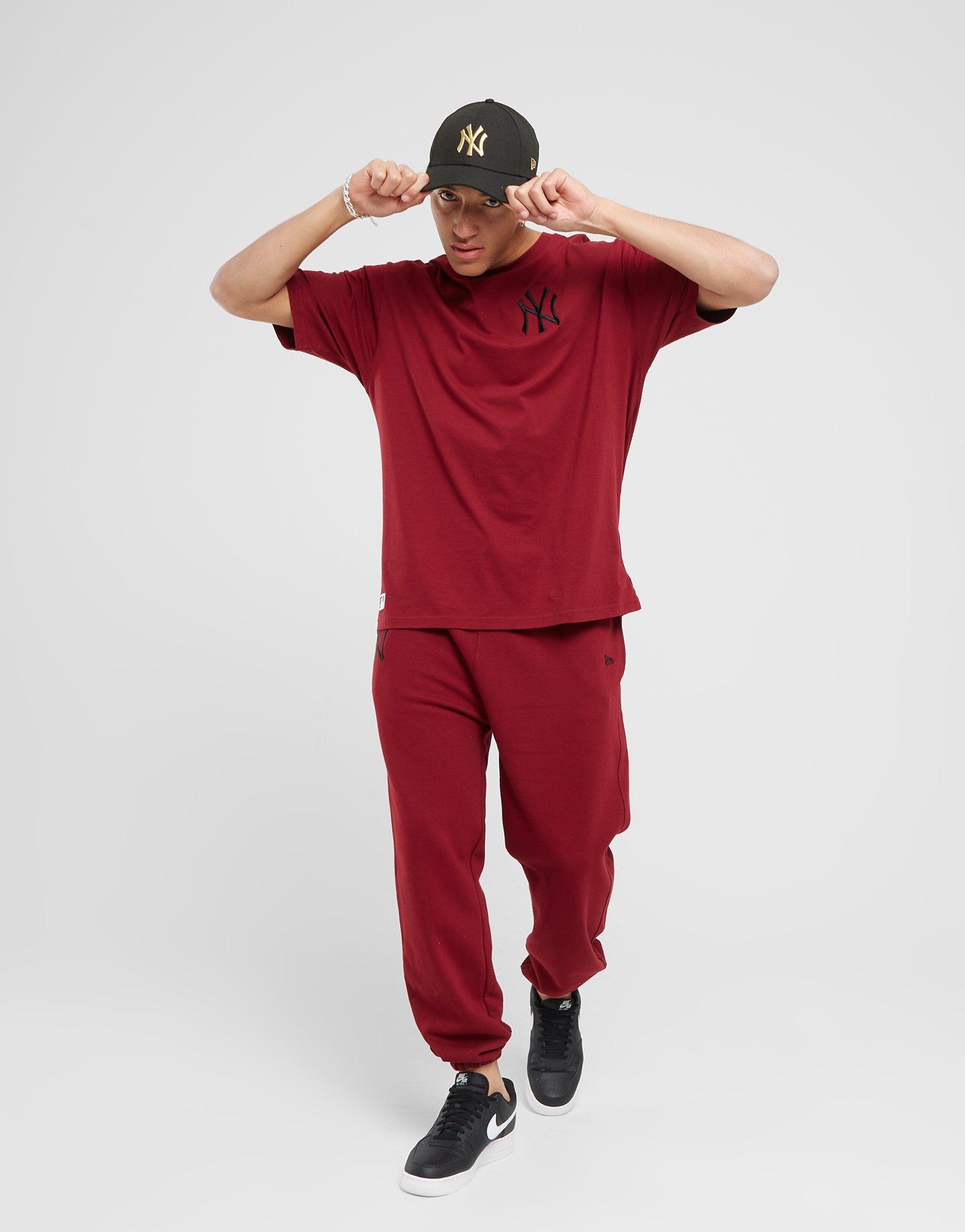 Vyriški marškiniai NEW ERA MARŠKINĖLIAI LE LC OS NYY NEW YORK YANKEES 60424360 Vyšninė