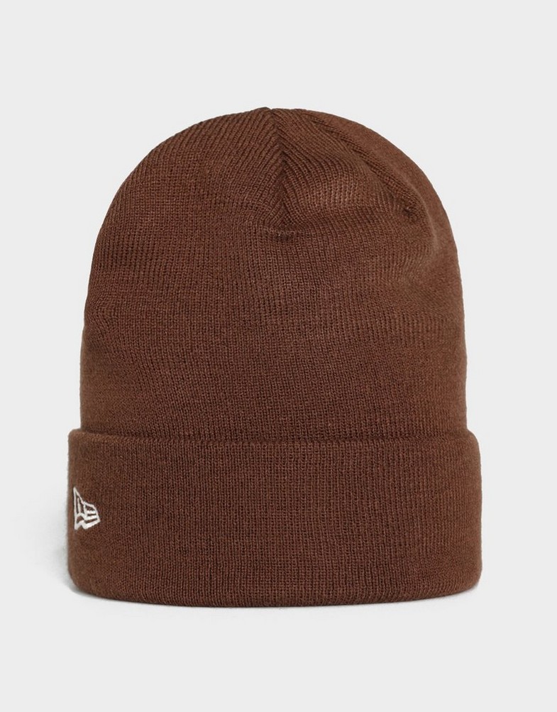 Чоловічі зимові шапки NEW ERA КЕПКА LE BEANIE NYY NEW YORK YANKEES 60424781 Коричневий