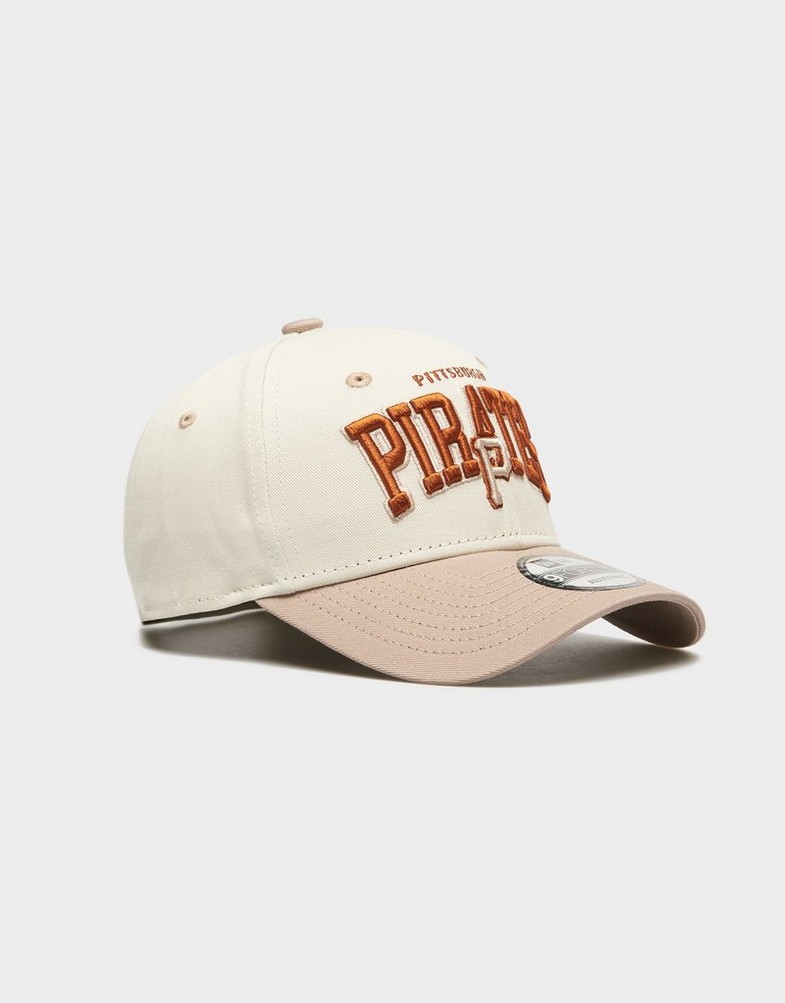 Czapka z daszkiem męska NEW ERA CZAPKA WHITE CROWN 940 PIRATES PITTSBURGH PIRATES 60435041 Biały