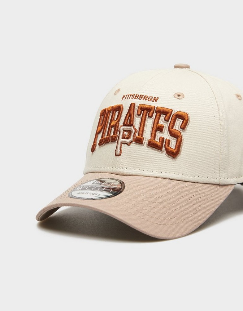 Czapka z daszkiem męska NEW ERA CZAPKA WHITE CROWN 940 PIRATES PITTSBURGH PIRATES 60435041 Biały