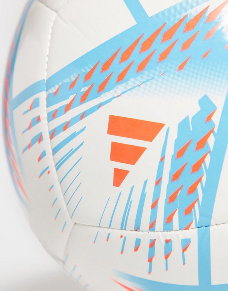 Echipament sport pentru bărbați ADIDAS MINGE WORLD CUP 2022 AL RIHLA CLUB FOOTBALL H57786 Alb
