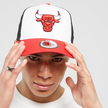 NEW ERA SAPKA NBA TRUCKER BULLS CHICAGO BULLS