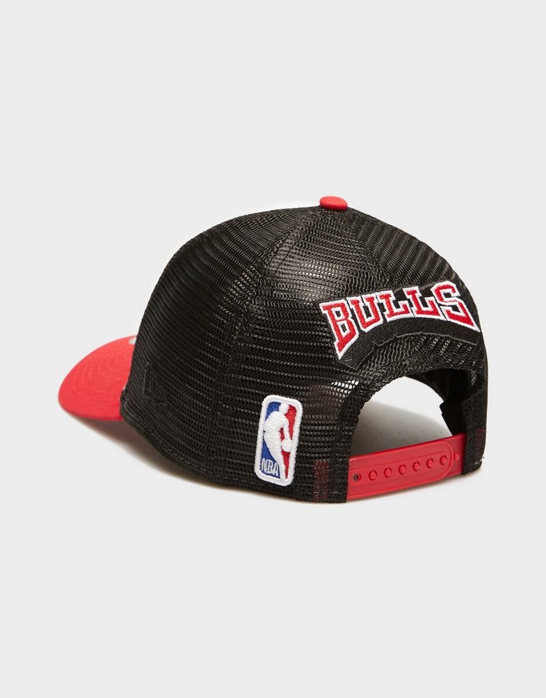 Czapka z daszkiem męska NEW ERA CZAPKA NBA TRUCKER BULLS CHICAGO BULLS