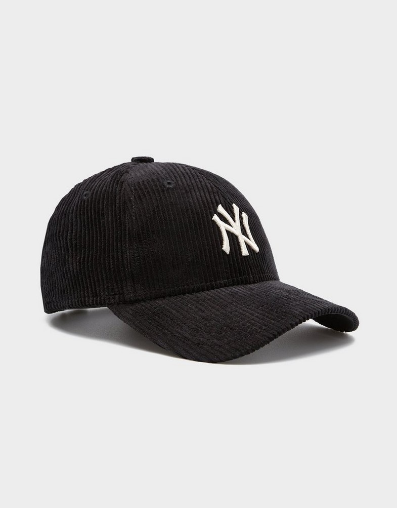 Czapka z daszkiem damska NEW ERA CZAPKA WMNS CORD 940 NYY NEW YORK YANKEES BLKIVO