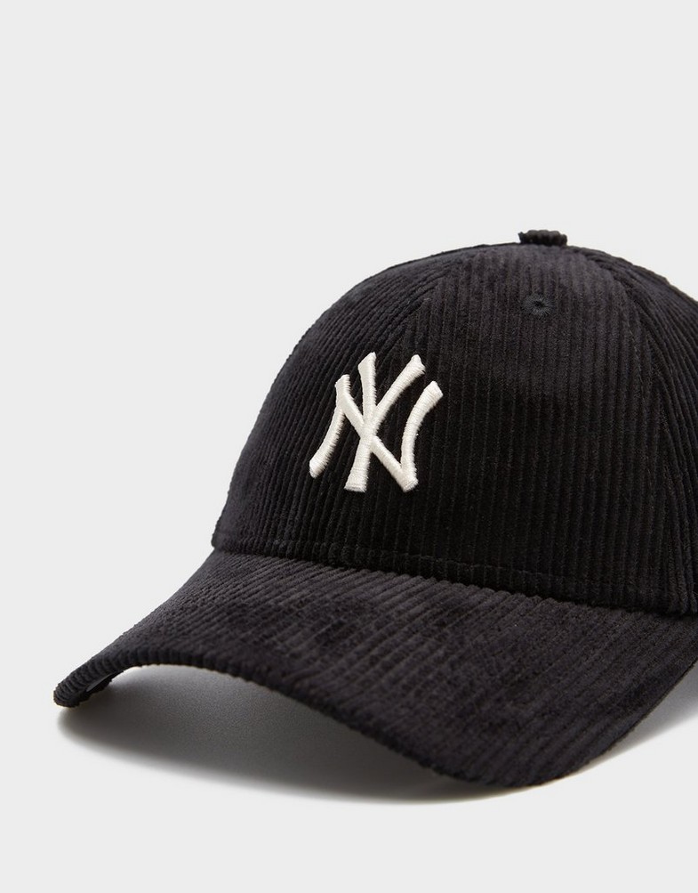 Czapka z daszkiem damska NEW ERA CZAPKA WMNS CORD 940 NYY NEW YORK YANKEES BLKIVO