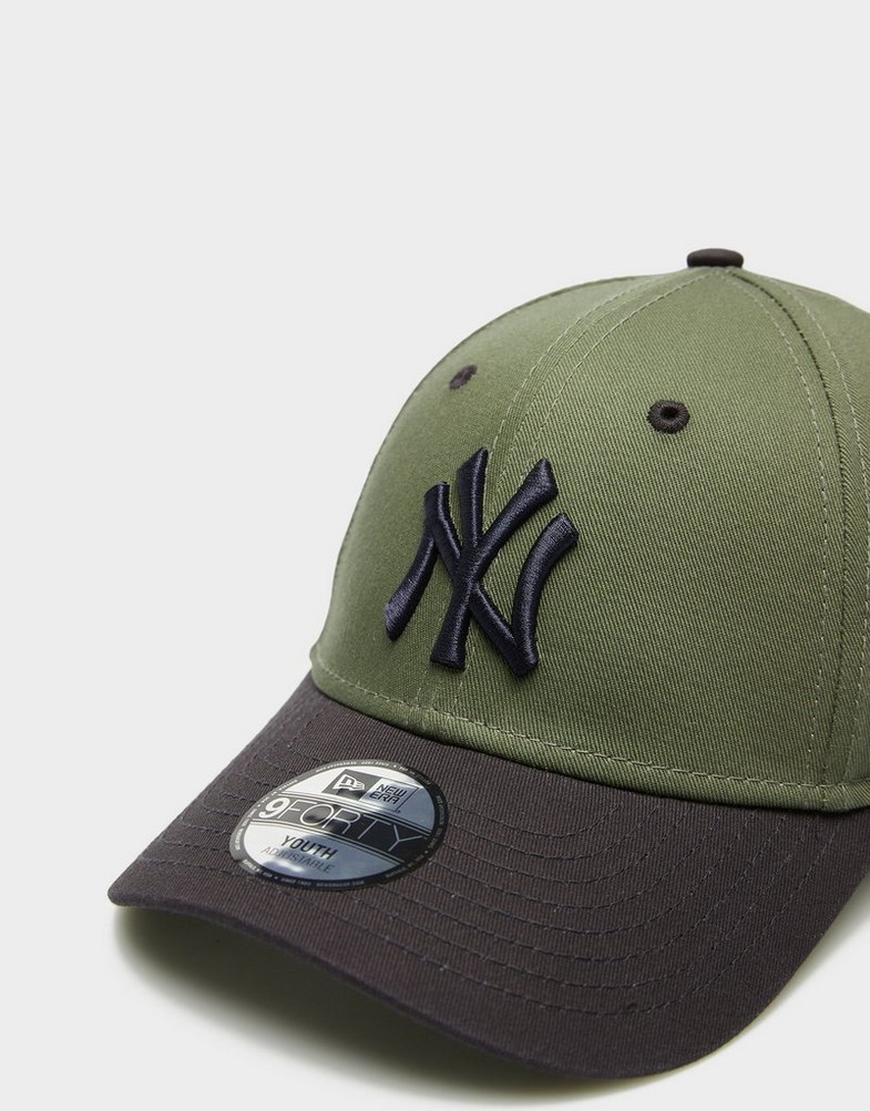 Дитячі шапки NEW ERA КЕПКА JR CONTRAST 940 NYY NEW YORK YANKEES NOVNVY 60565291 Хакі