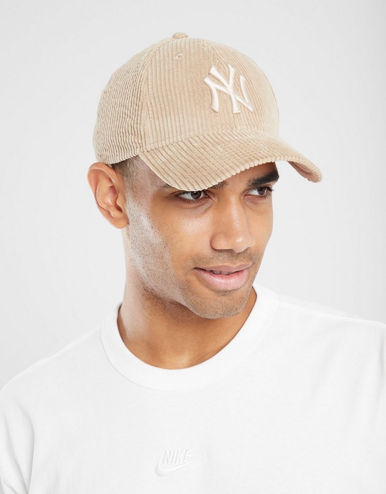 Férfi sapká NEW ERA SAPKA CORD 940 NYY NEW YORK YANKEES TAUTAU 60565329 Bézs