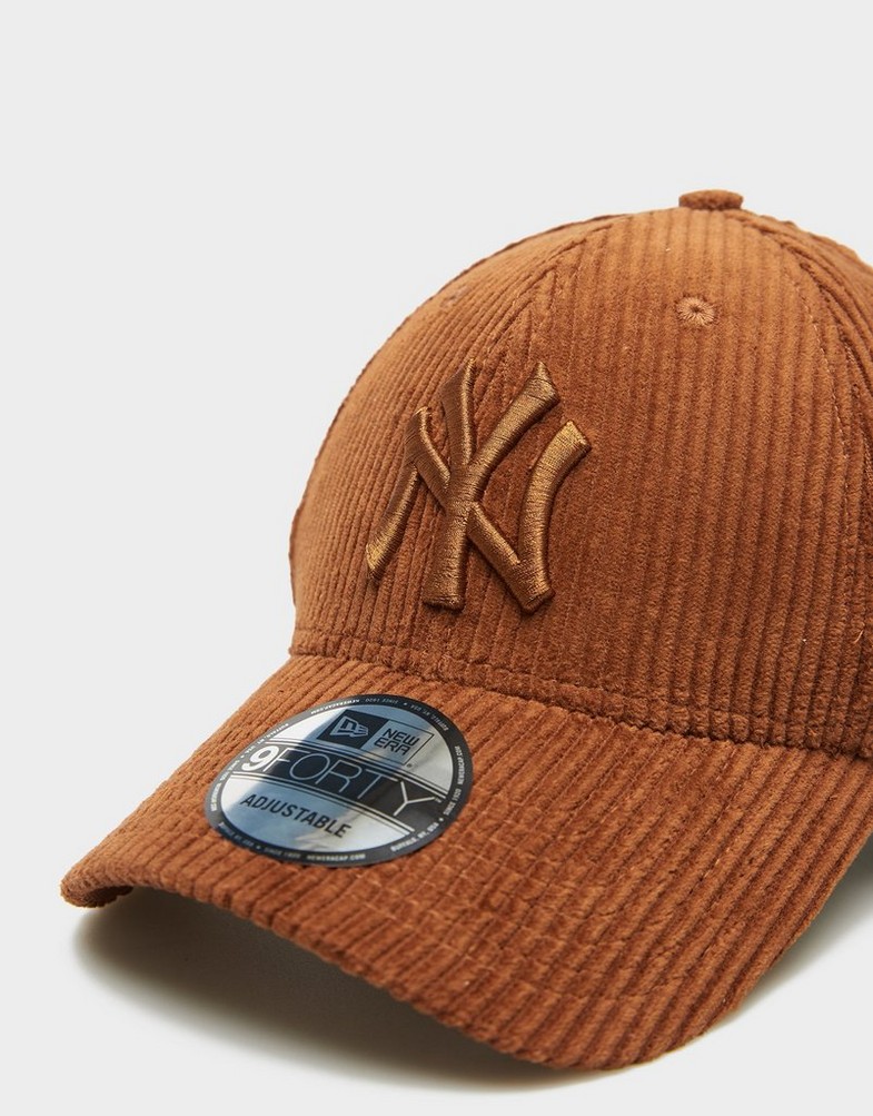 Vyriška kepurė su snapeliu NEW ERA KEPURĖ CORD 940 NYY NEW YORK YANKEES EBREBR 60565330 Ruda