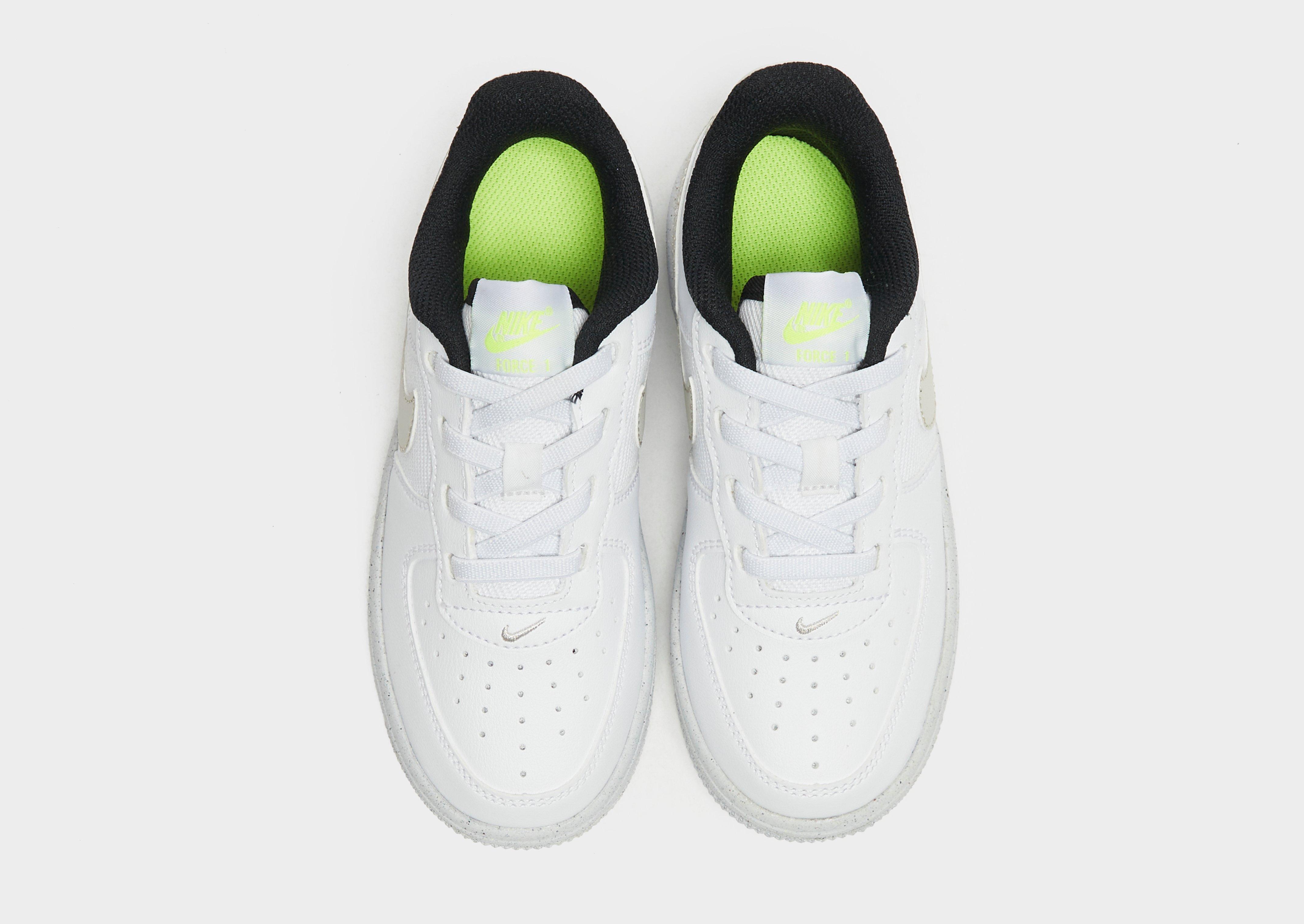 Buty sneakersy dla dzieci NIKE FORCE 1 CRATER NN (PS) DH8696-101 Biały