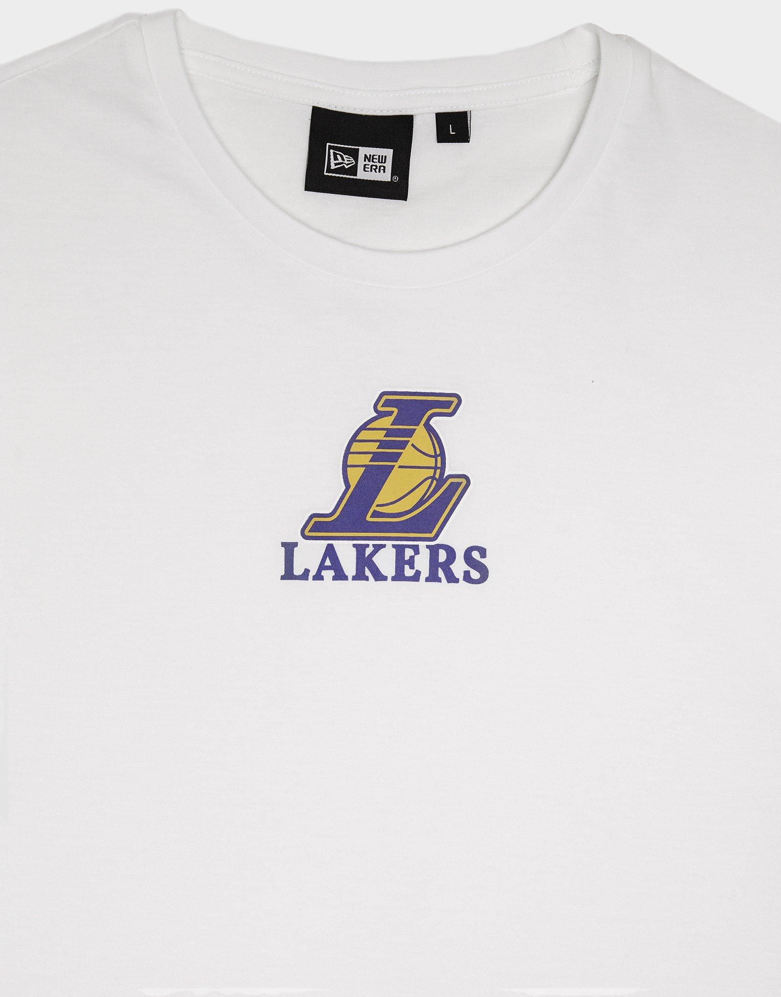 Мъжка тениска NEW ERA ТЕНИСКА LOS ANGELES LAKERS 60669175 Бял