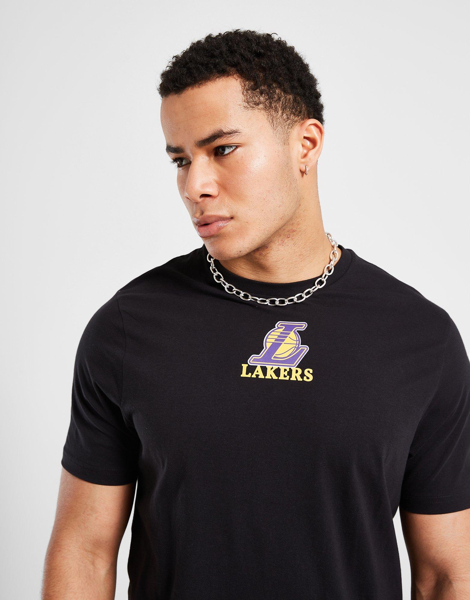 Мъжка тениска NEW ERA ТЕНИСКА LOS ANGELES LAKERS 60669176 Черен