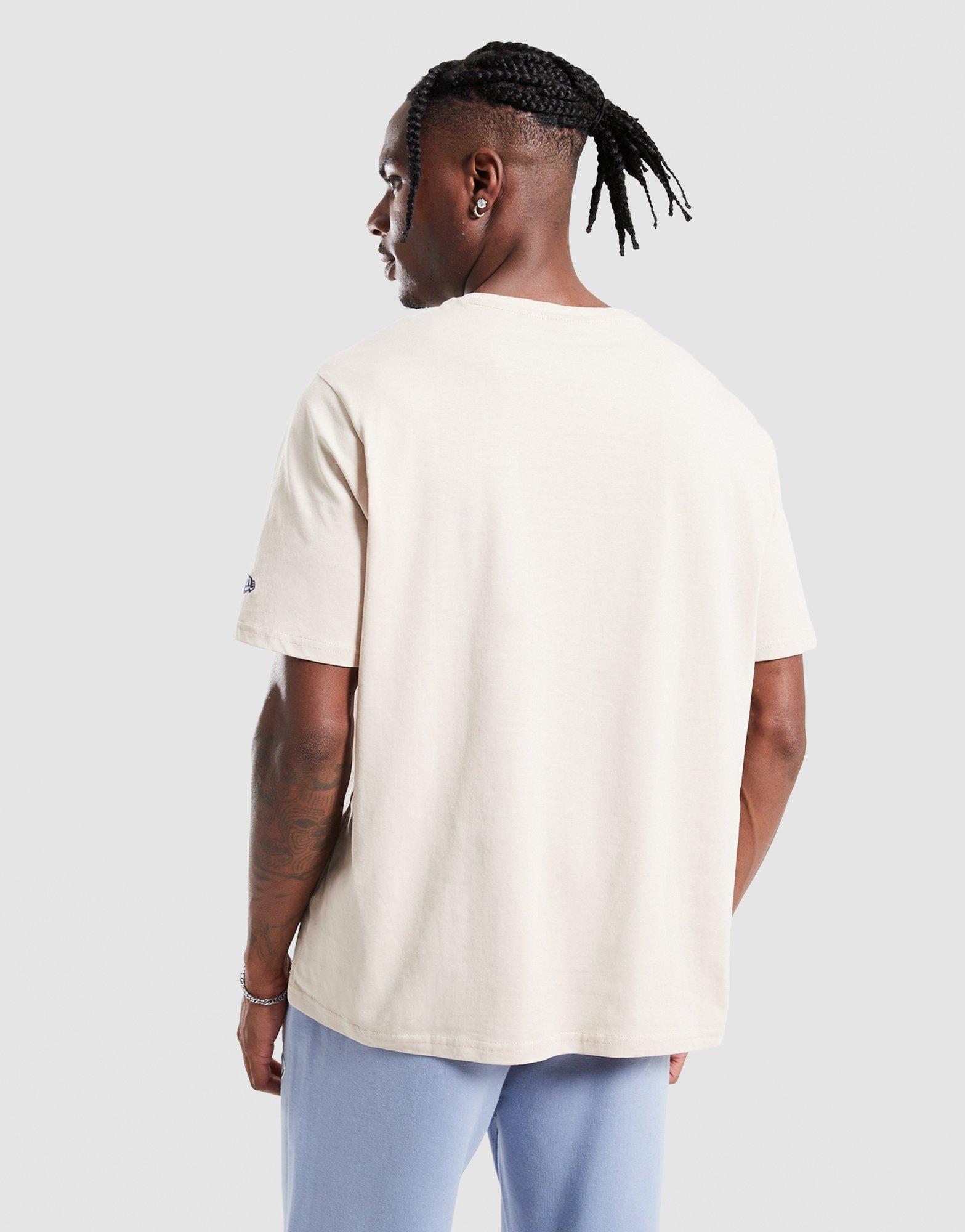 Vyriški marškiniai NEW ERA MARŠKINĖLIAI MLB SMALL LOGO NYY NEW YORK YANKEES 60669185 Rusva