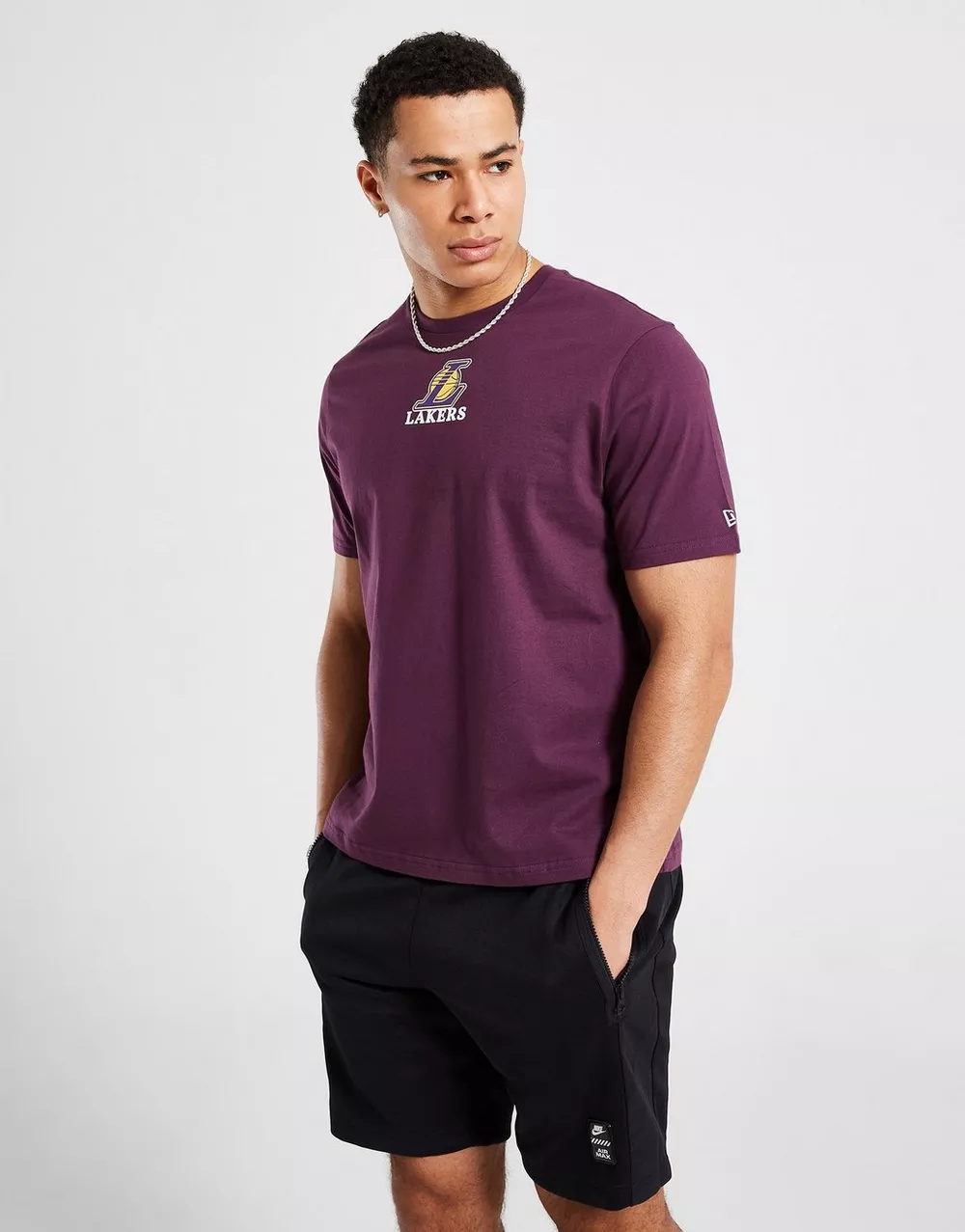 NEW ERA ФУТБОЛКА LOS ANGELES LAKERS, фото 1 з 4