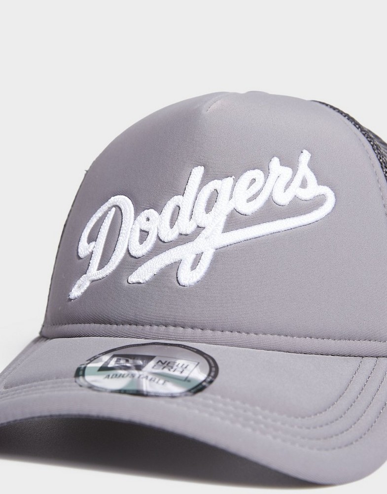 Pánska čiapka NEW ERA ČIAPKA SCRIPT TRUCKER LA DODGERS LOS ANGELES DODGERS 60691183 Hnedá