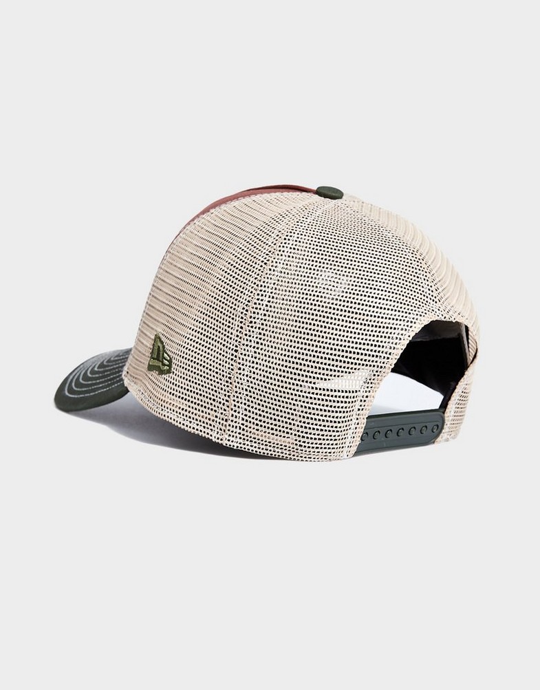 Șapcă pentru bărbați NEW ERA CACIULA ANIMAL PATCH TRUCKER NONE 60691203 Maro