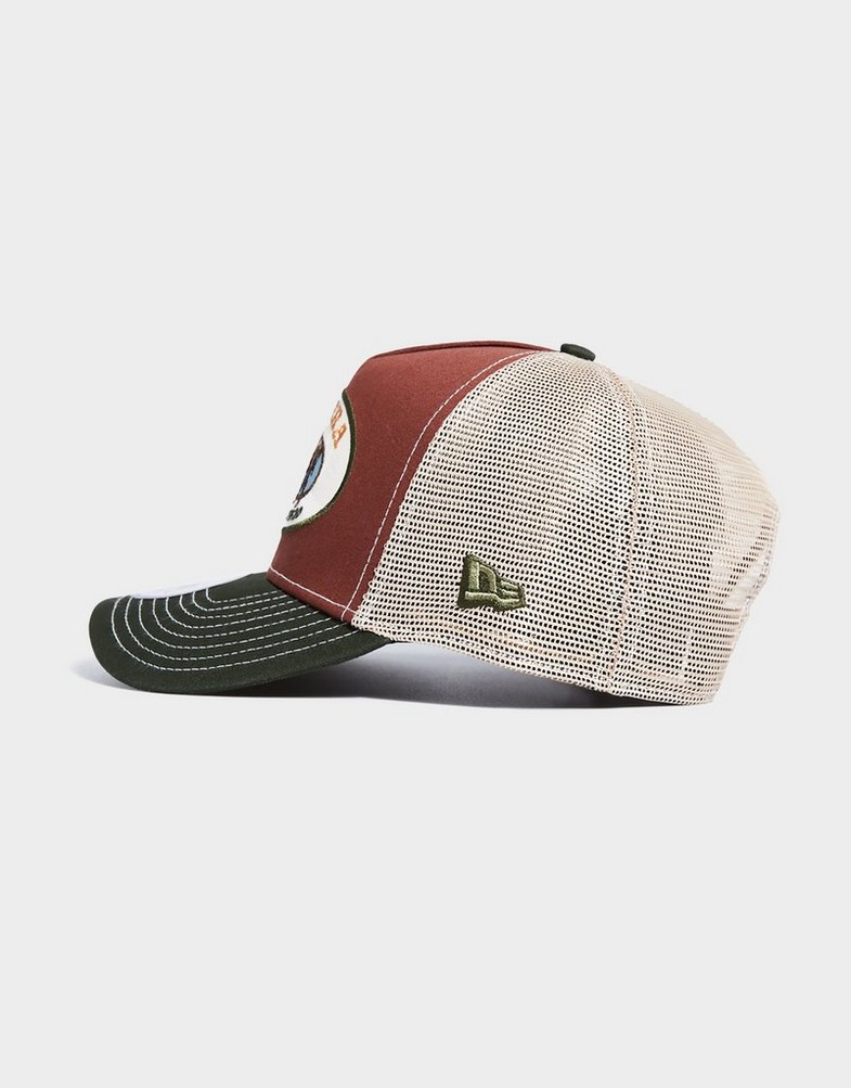Șapcă pentru bărbați NEW ERA CACIULA ANIMAL PATCH TRUCKER NONE 60691203 Maro