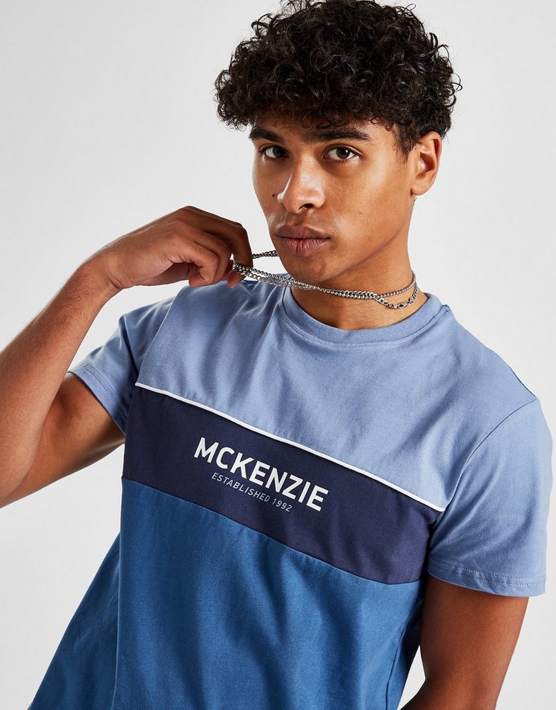 Koszulka, t-shirt męski MCKENZIE T-SHIRT KYLO TEE EB MCKTM15162 Granatowy