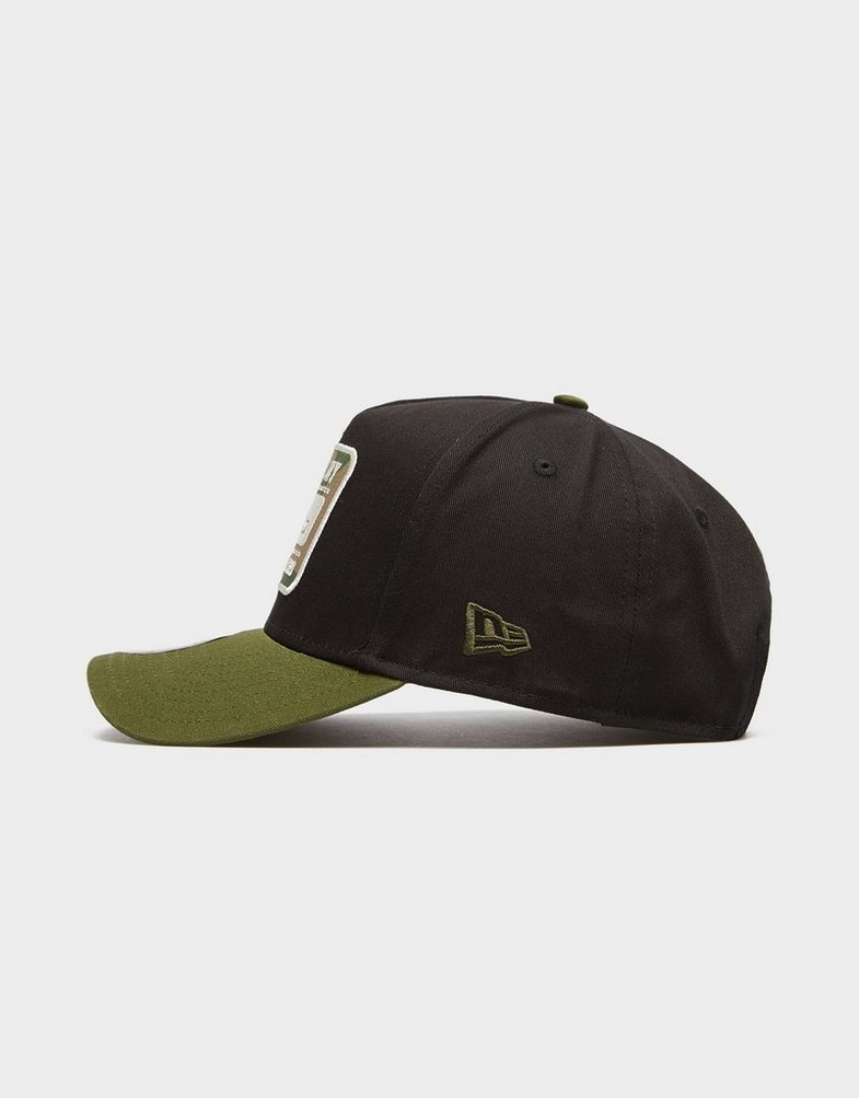 Șapcă pentru bărbați NEW ERA CACIULA NE CAMO PATCH EFRAME NONE 60758980 Negru