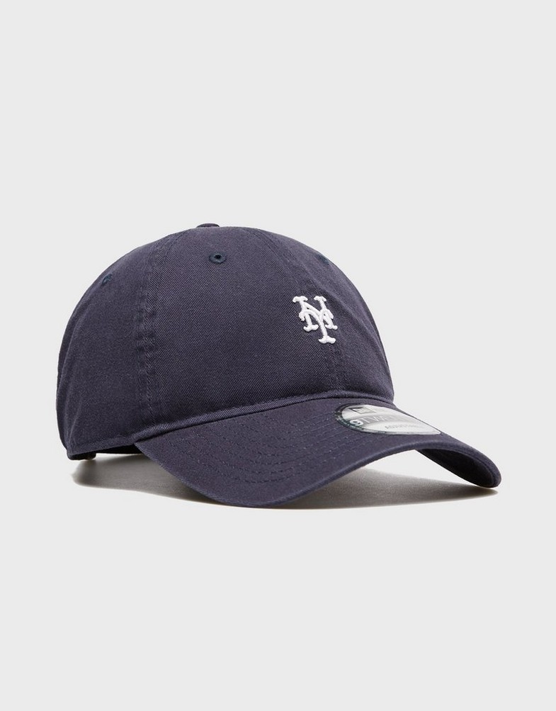 Șapcă pentru bărbați NEW ERA CACIULA WASHED MINI LOGO 920 METS NEW YORK METS 60759094 Bleumarin