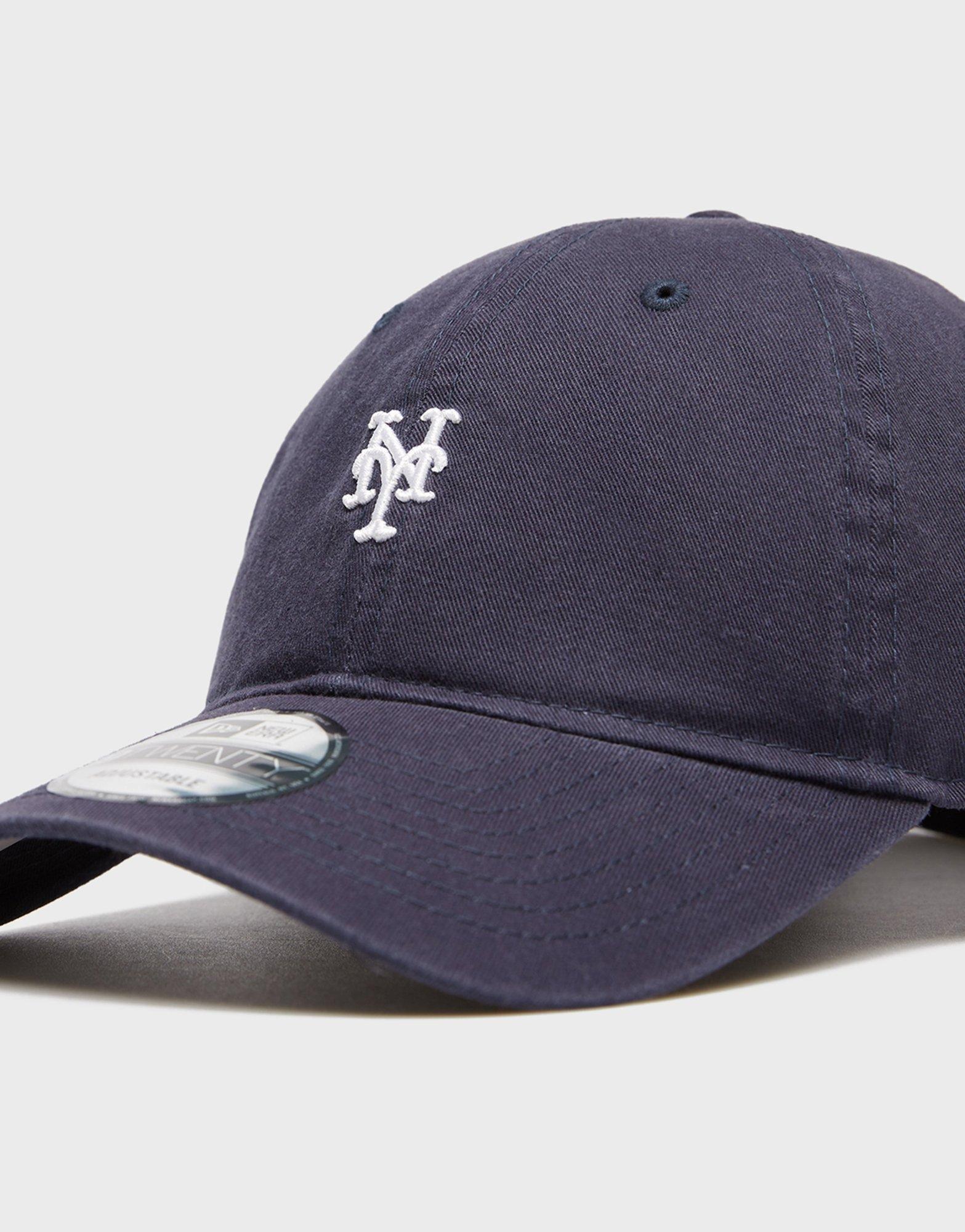 Czapka z daszkiem męska NEW ERA CZAPKA WASHED MINI LOGO 920 METS NEW YORK METS 60759094 Granatowy