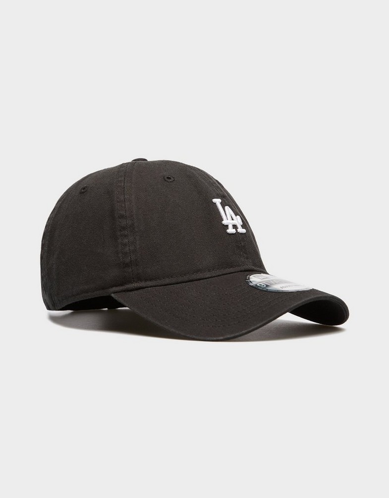 Șapcă pentru bărbați NEW ERA CACIULA WASHED MINI LOGO 920 LA DODGERS LOS ANGELES 60759099 Negru