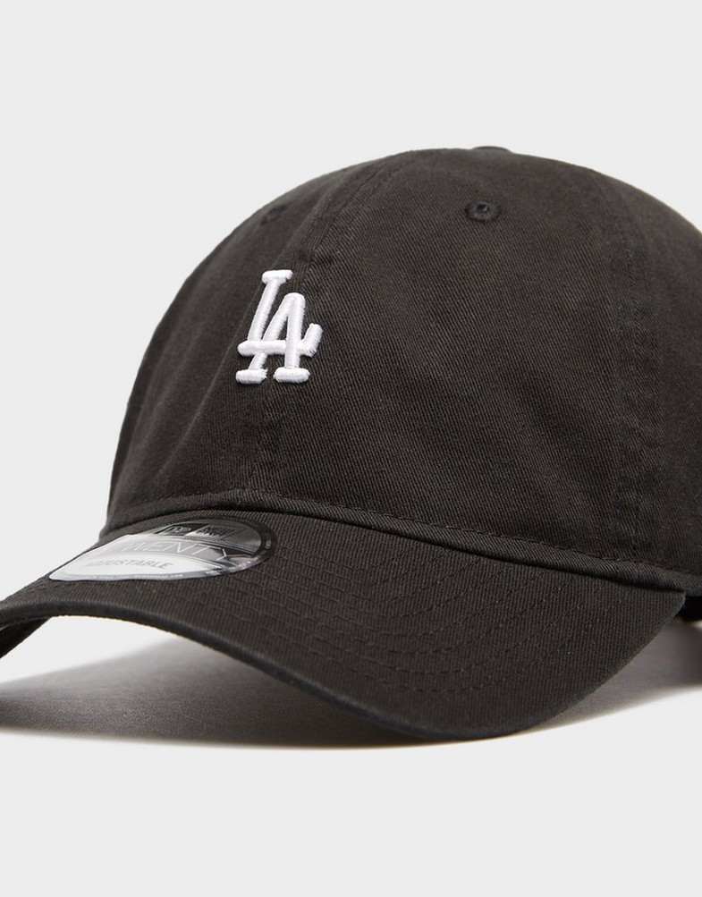 Șapcă pentru bărbați NEW ERA CACIULA WASHED MINI LOGO 920 LA DODGERS LOS ANGELES 60759099 Negru