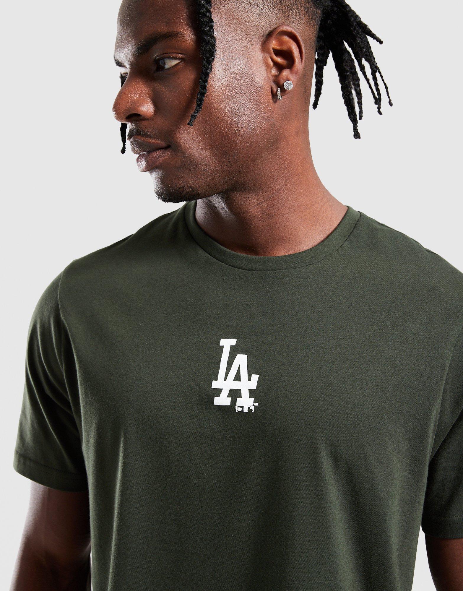Pánske tričko NEW ERA TRIČKO MLB SMALL LOGO LA DODGERS LOS ANGELES DODGERS 60759103 Khaki