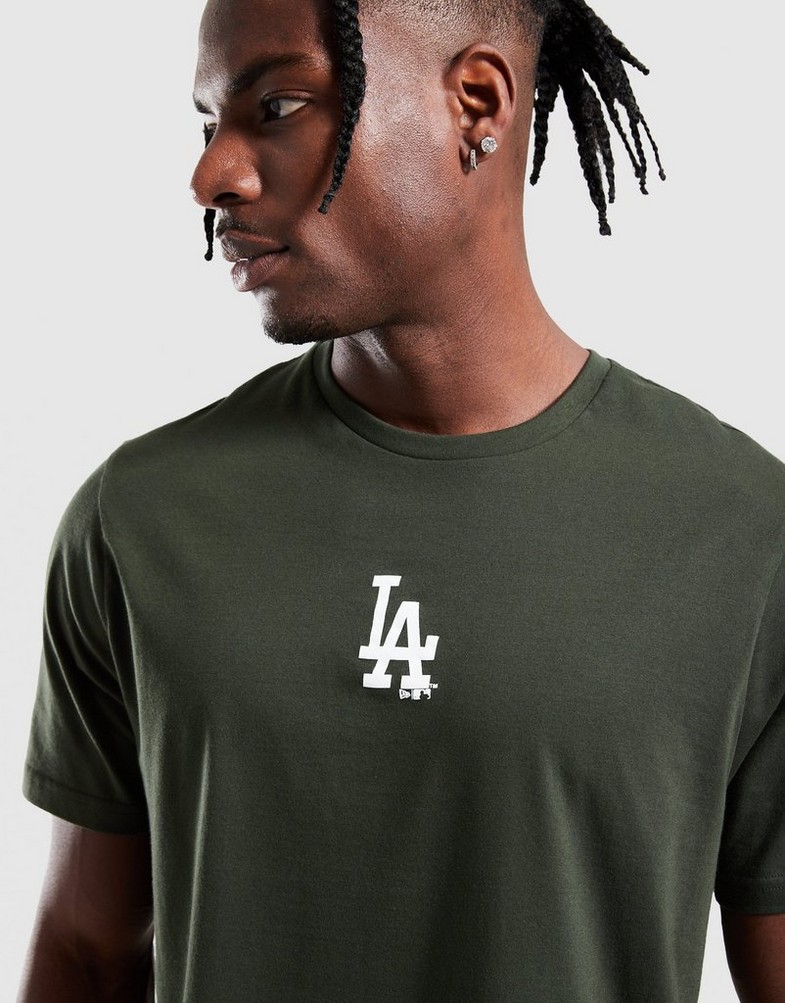 Tricou pentru bărbați NEW ERA TRICOU MLB SMALL LOGO LA DODGERS LOS ANGELES DODGERS 60759103 Kaki