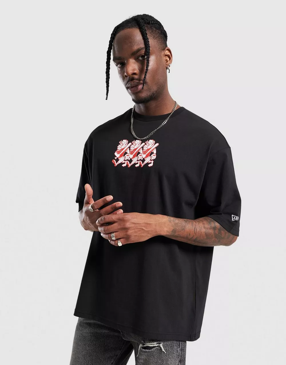 NEW ERA ФУТБОЛКА CHARACTER GRAPHIC OS TEE, фото 1 з 4
