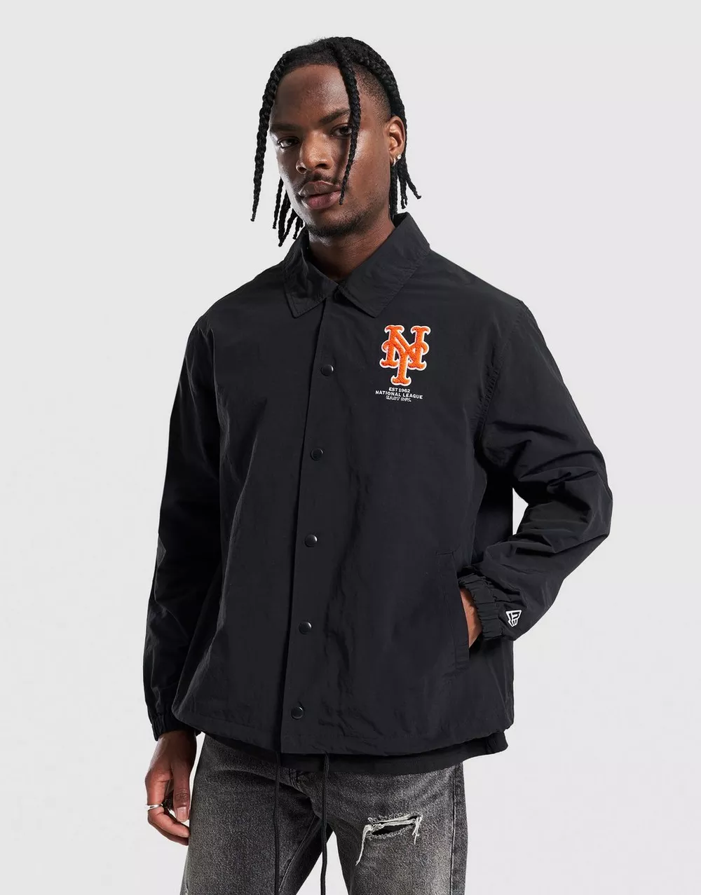 NEW ERA КУРТКА MLB COACHES JACKET, фото 1 з 4