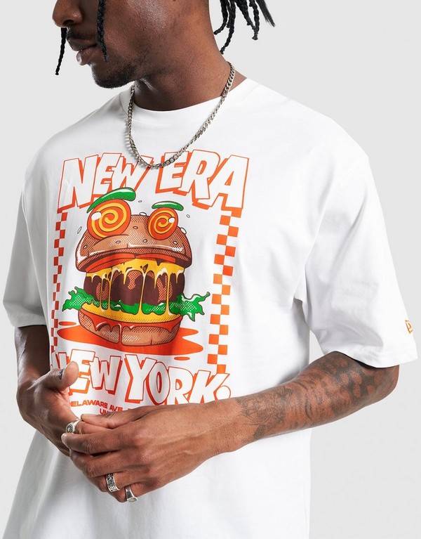 New Era T-Shirt Ne Food Graphic Os None - obrazek 3