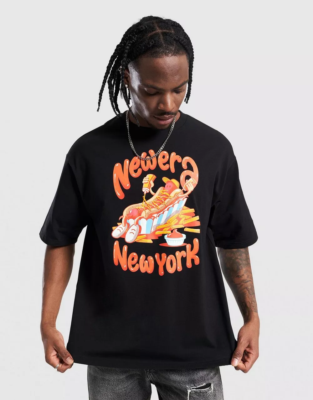NEW ERA ФУТБОЛКА FOOD GRAPHIC OS TEE, фото 1 з 5