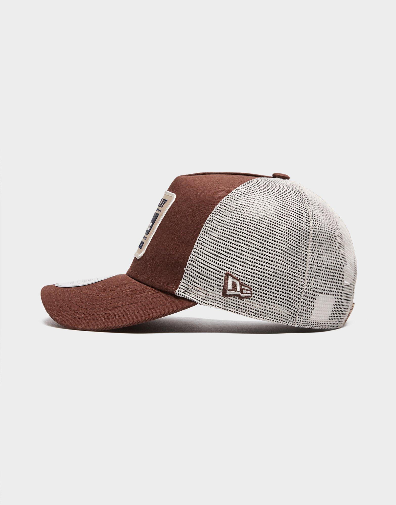 Чоловічі кепки NEW ERA КЕПКА NE PATCH TRUCKER NEWERA NONE 60771802 Коричневий