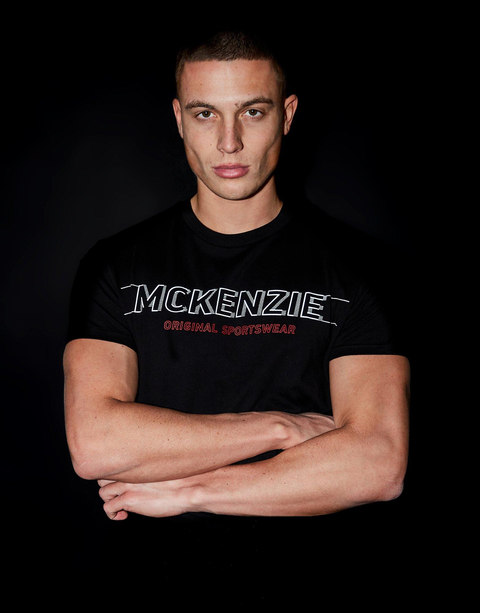 Мъжка тениска MCKENZIE ТЕНИСКА BEAR TEE BLK MCKTM15560 Черен