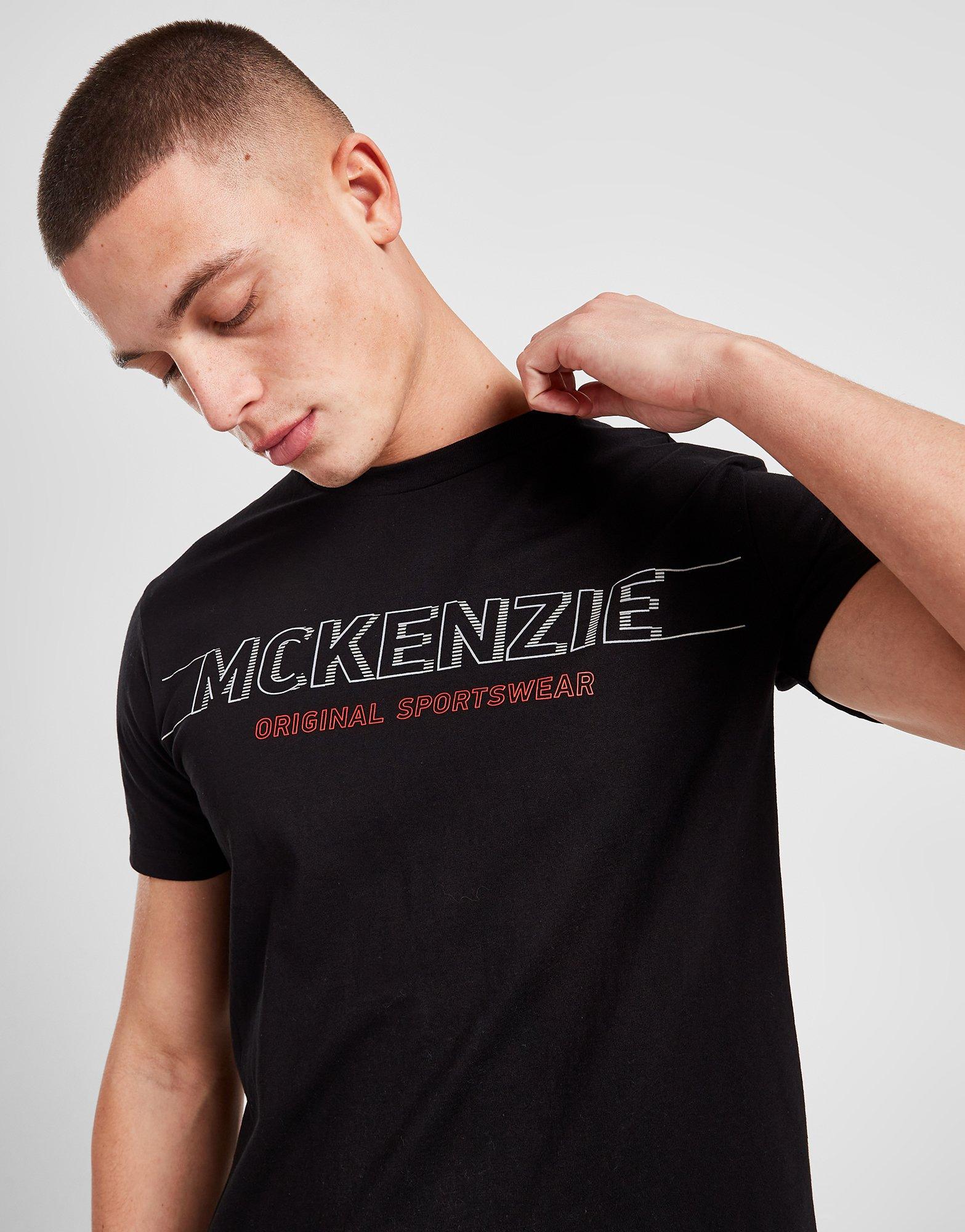 Мъжка тениска MCKENZIE ТЕНИСКА BEAR TEE BLK MCKTM15560 Черен
