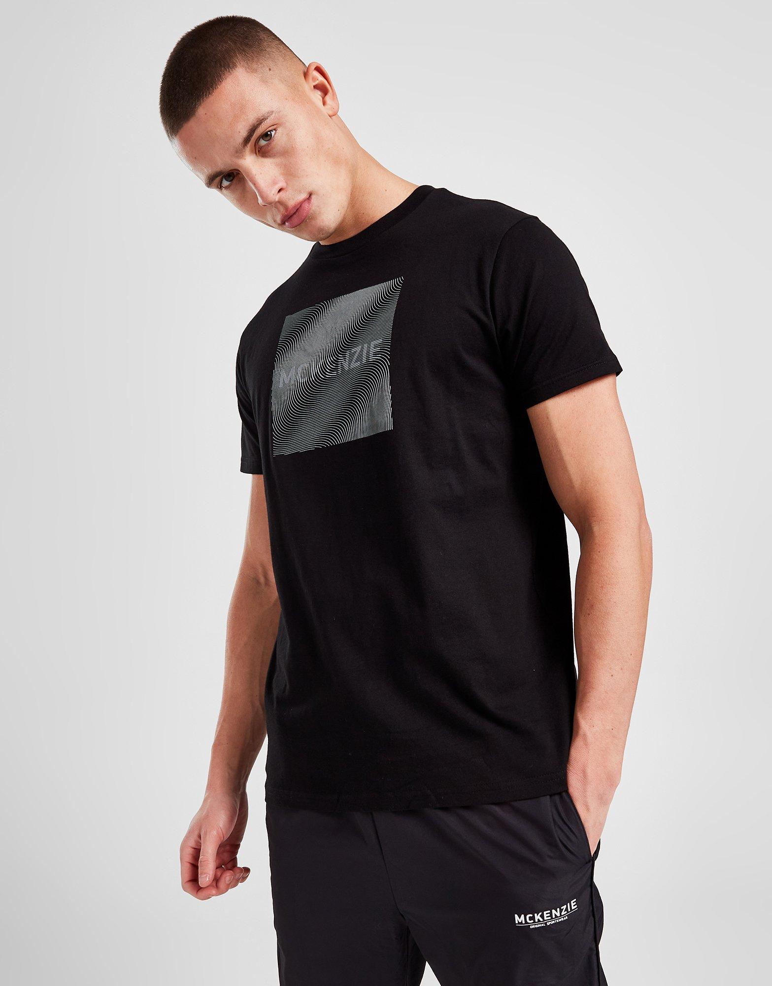 Мъжка тениска MCKENZIE ТЕНИСКА SCRIPT TEE BLK MCKTM15399 Черен