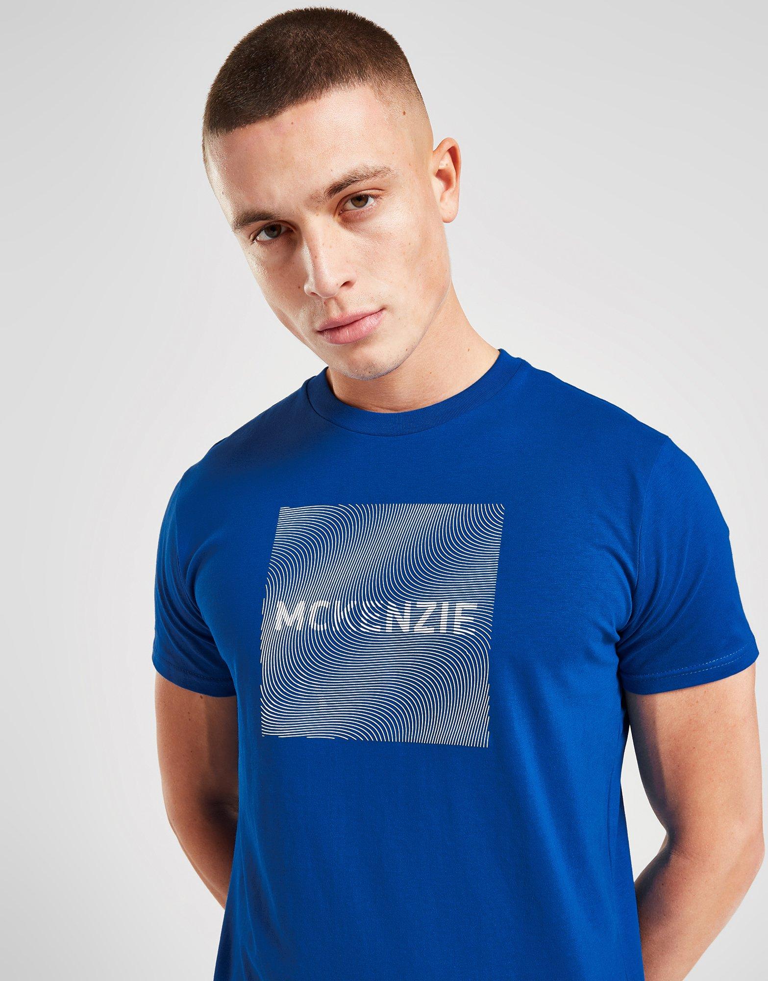 Мъжка тениска MCKENZIE ТЕНИСКА SCRIPT TEE VB MCKTM15399 Син