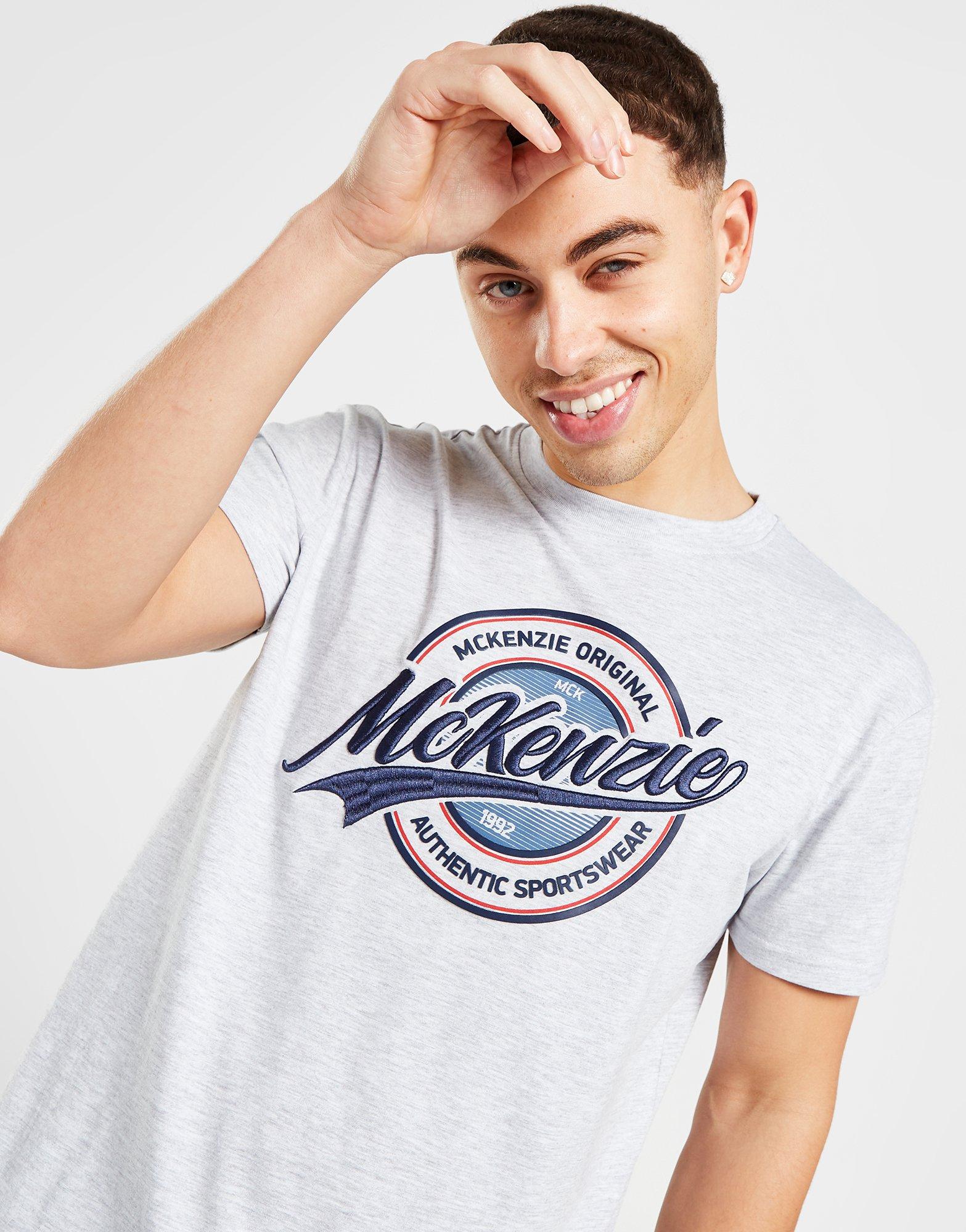 Pánske tričko MCKENZIE TRIČKO GALE TEE GMRL MCKTM15587 Šedá