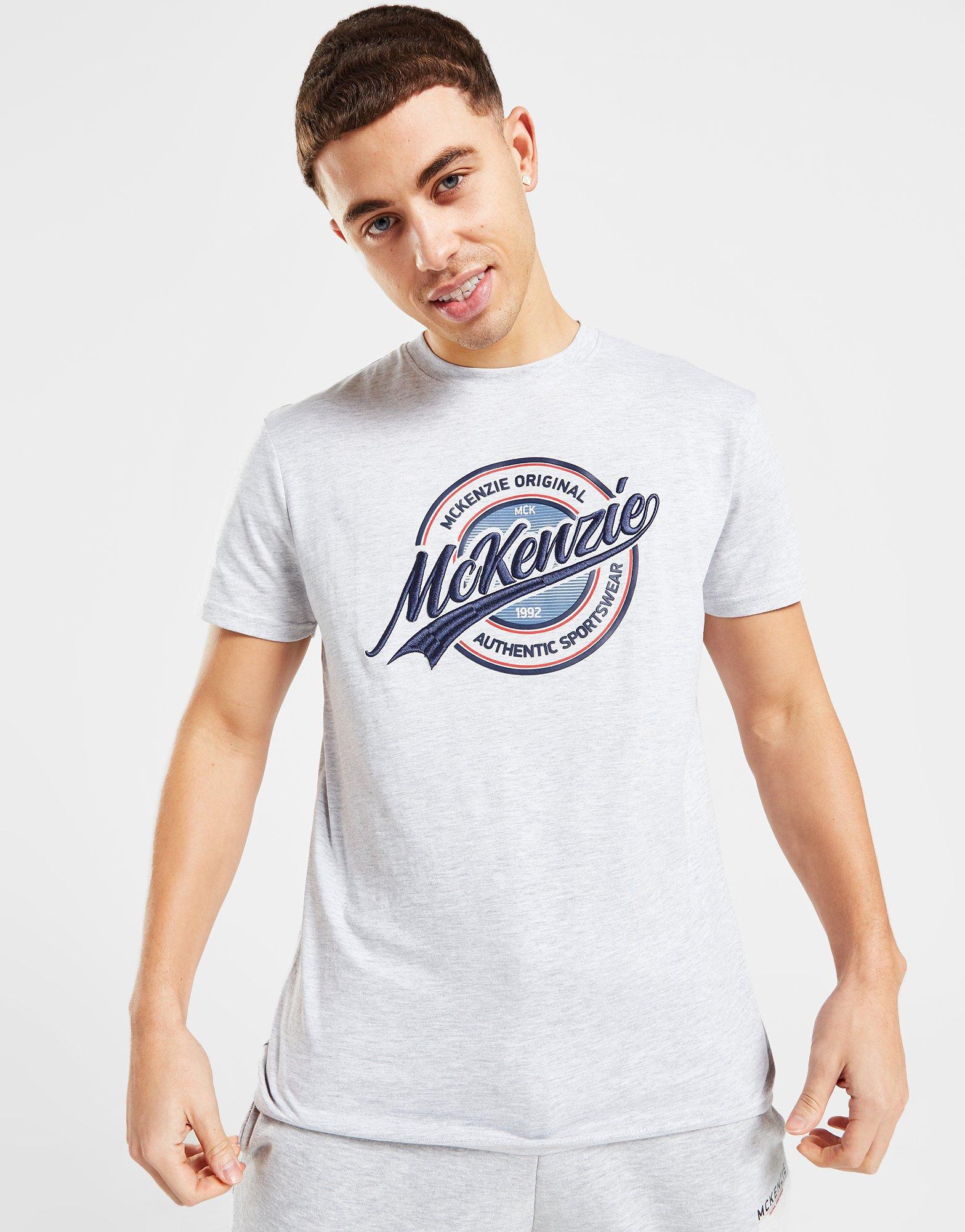 Pánske tričko MCKENZIE TRIČKO GALE TEE GMRL MCKTM15587 Šedá