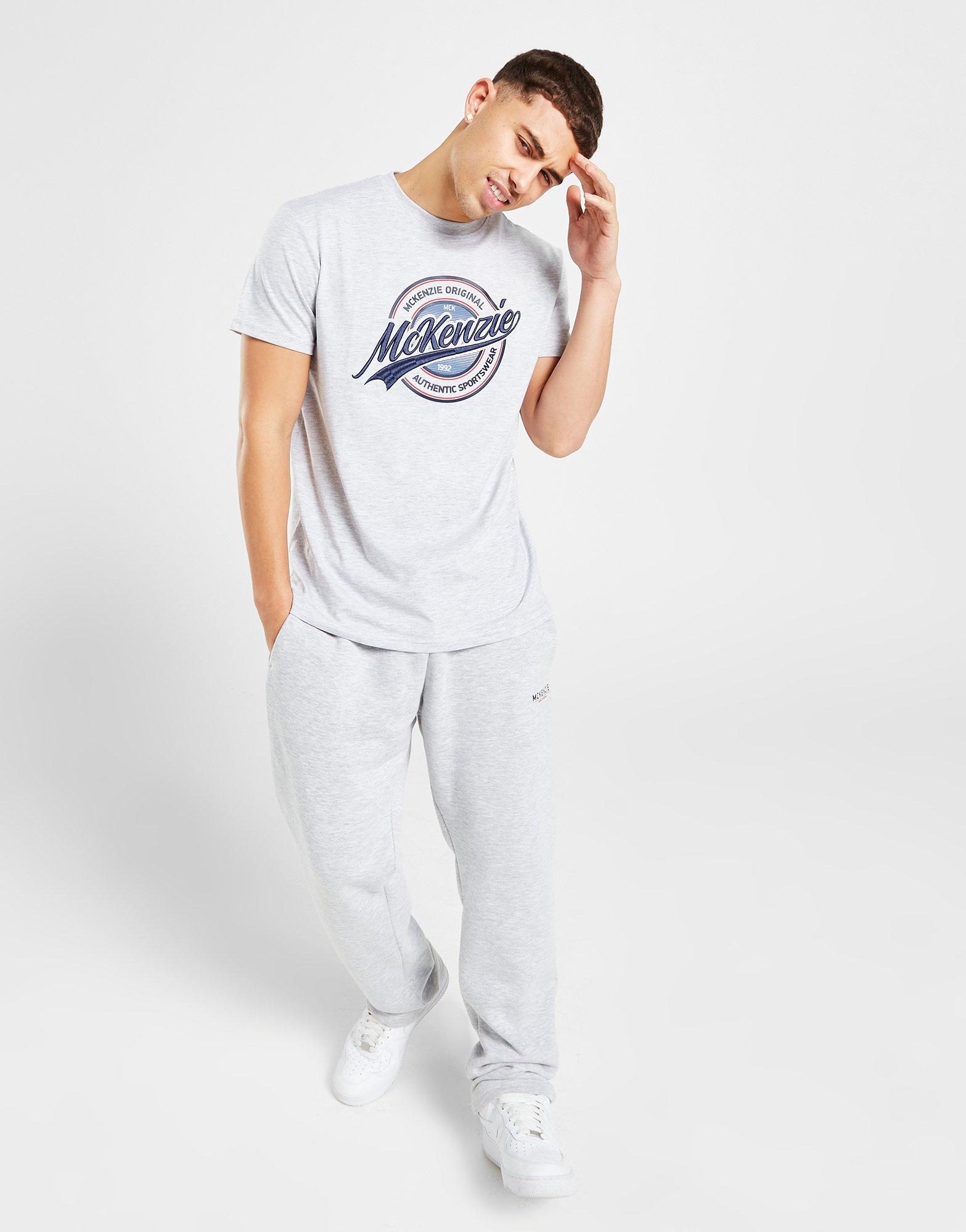 Pánske tričko MCKENZIE TRIČKO GALE TEE GMRL MCKTM15587 Šedá