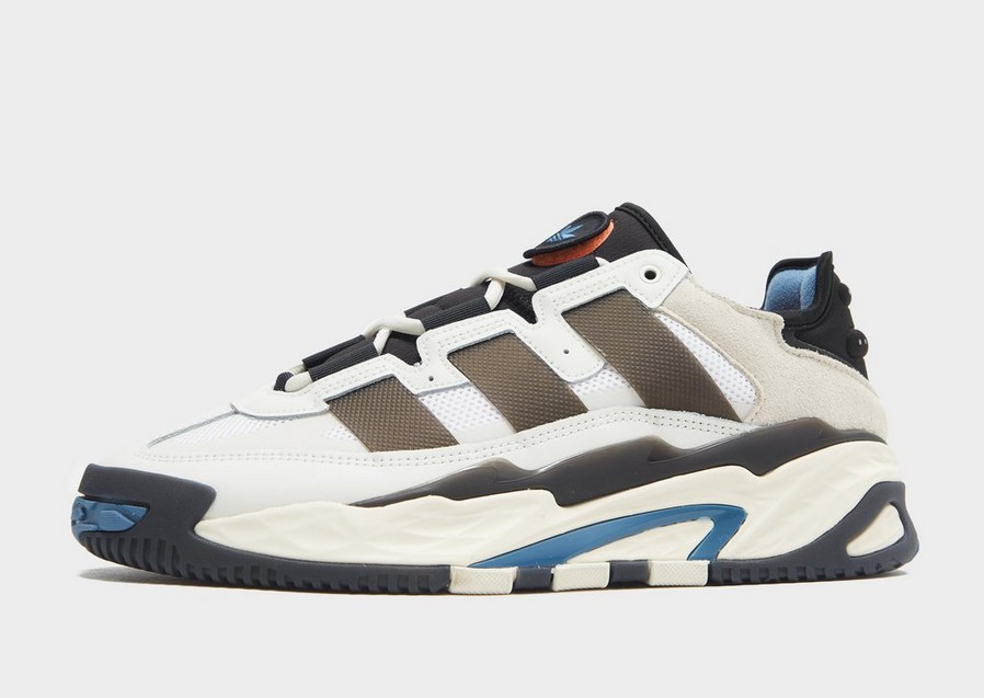 Buty sneakersy męskie ADIDAS NITEBALL FZ5741 Biały