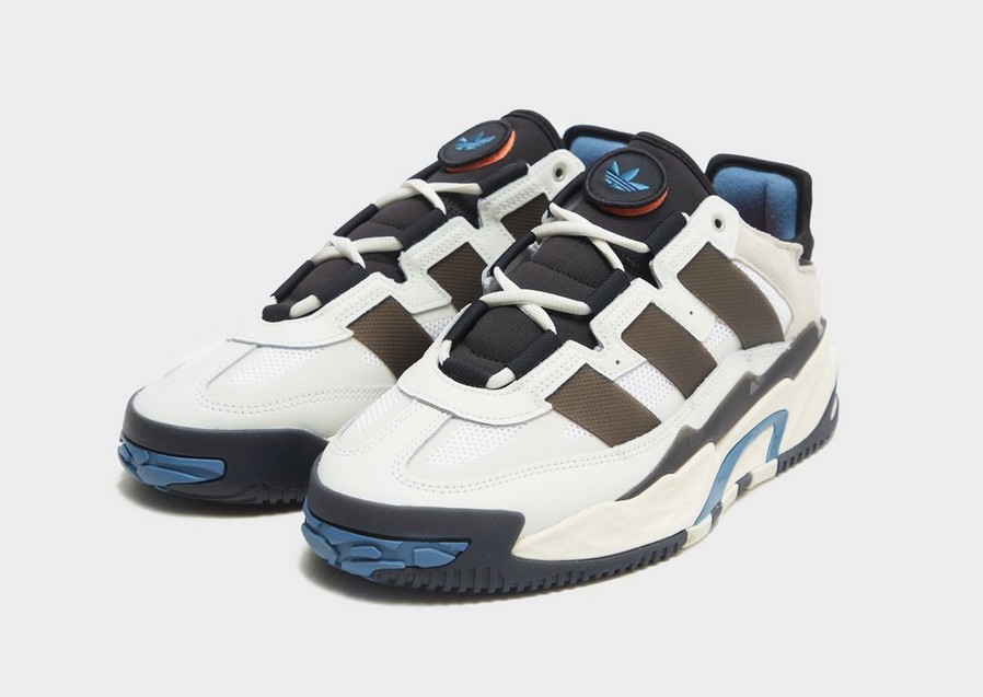 Buty sneakersy męskie ADIDAS NITEBALL FZ5741 Biały