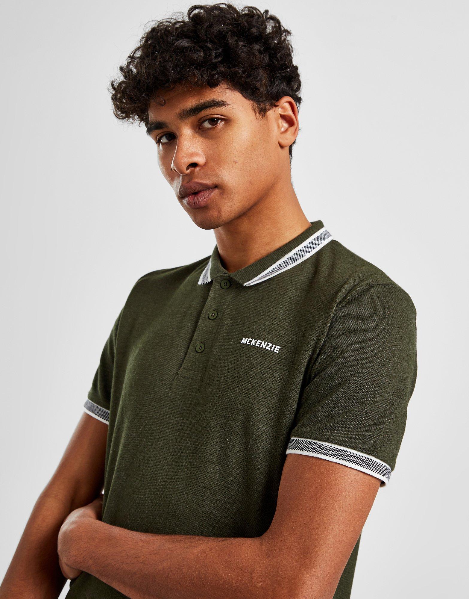 Чоловічі сорочки поло MCKENZIE ПОЛО GUIDO ПОЛО FN MCKTM14933 Зелений