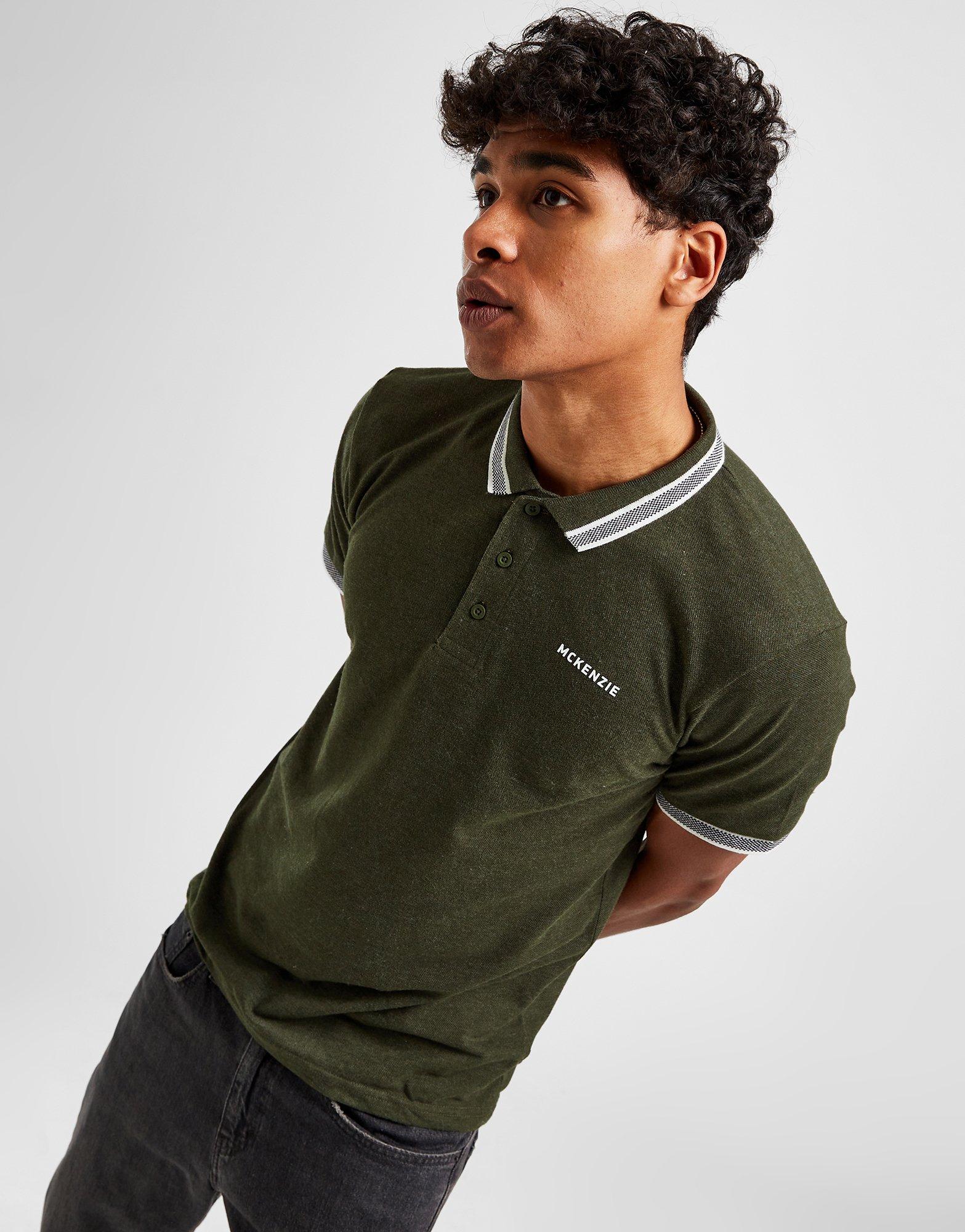 Чоловічі сорочки поло MCKENZIE ПОЛО GUIDO ПОЛО FN MCKTM14933 Зелений