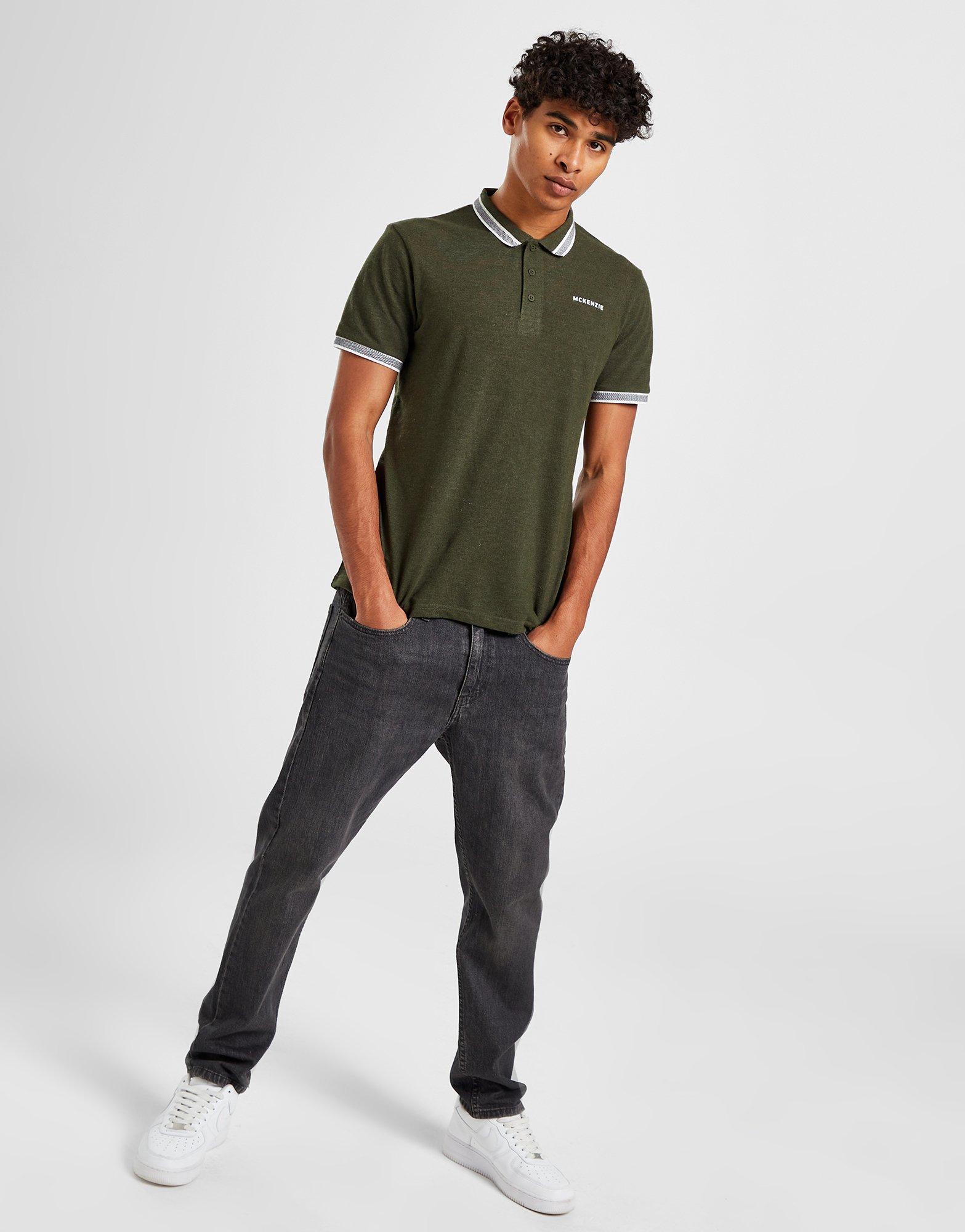 Чоловічі сорочки поло MCKENZIE ПОЛО GUIDO ПОЛО FN MCKTM14933 Зелений