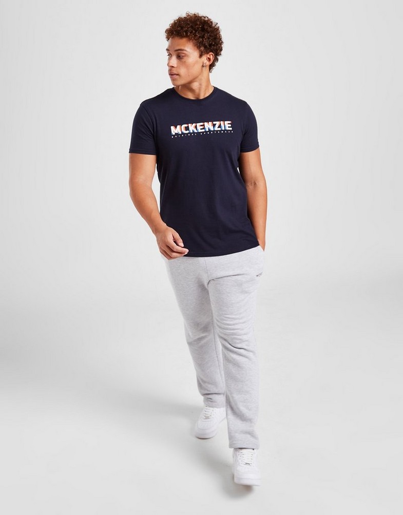 Koszulka, t-shirt męski MCKENZIE T-SHIRT TIDUS TEE NS MCKTM15401 Granatowy