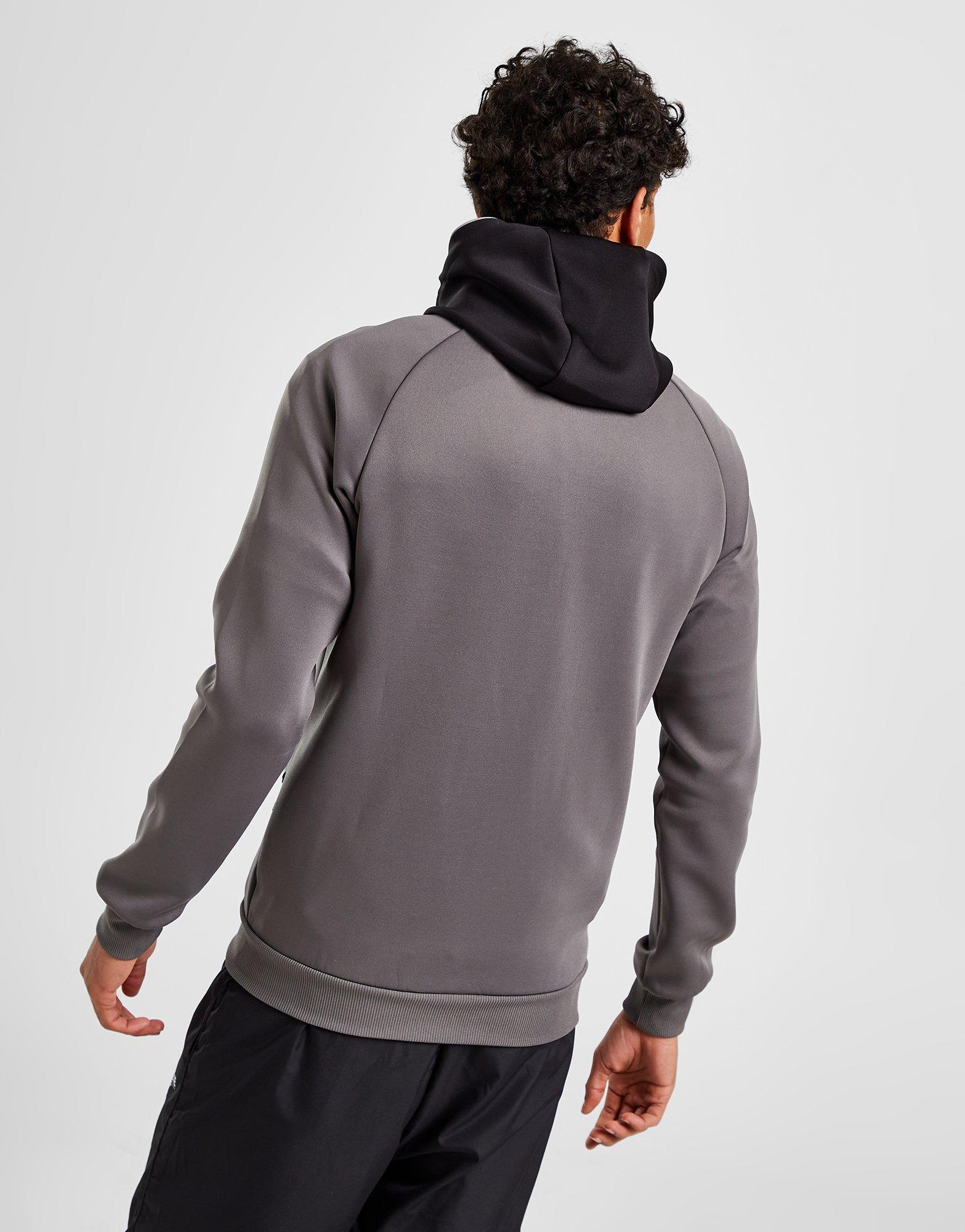 Pánska mikina MCKENZIE TREAD FZ HD BLK/CR/WHT MCKTM15624 Černá