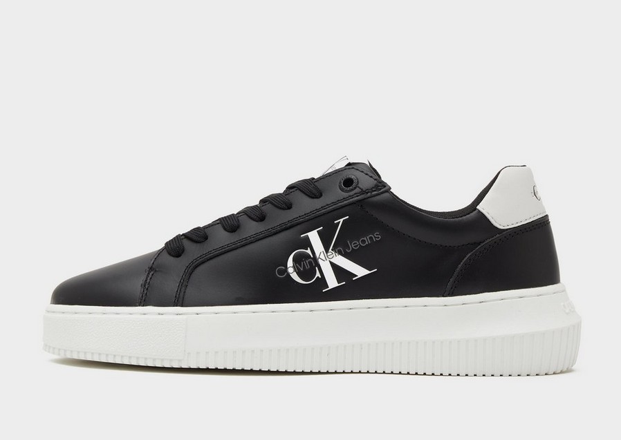 Buty sneakersy damskie CALVIN KLEIN CHUNKY CUPSOLE TRAINER YW0YW008230GJ Czarny