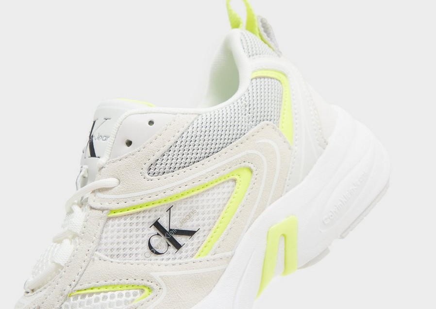 Buty sneakersy damskie CALVIN KLEIN RETRO TENNIS WOMEN'S YW0YW0089102V Biały